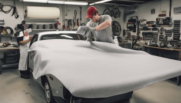 Réparer votre ciel de toit Norauto avec le bon tissu